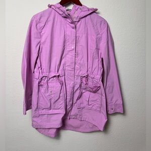 J-Crew Pink Trench Jacket
